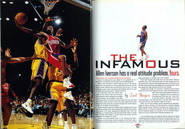 Allen Iverson, SLAM 18 feature Allen Iverson, SLAM 18 feature