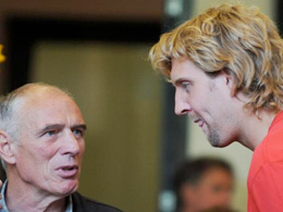 Holger Geschwindner & Dirk Nowitzki Holger Geschwindner & Dirk Nowitzki