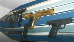 Gilbert Arenas' guns