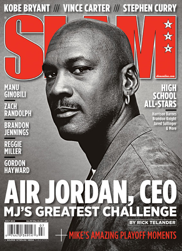 SLAM Cover, July 2010 (#139): Michael Jordan SLAM Cover, July 2010 (#139): Michael Jordan