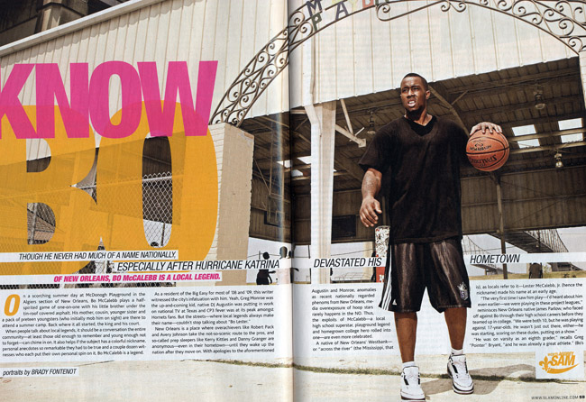 SLAM 135 feature: Bo McCalebb