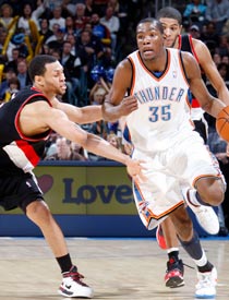 Kevin Durant & Brandon Roy Kevin Durant & Brandon Roy