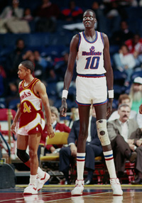 Manute Bol & Spud Webb