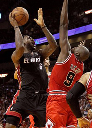 lebron james luol deng