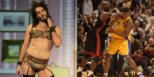 russell brand andrew bynum