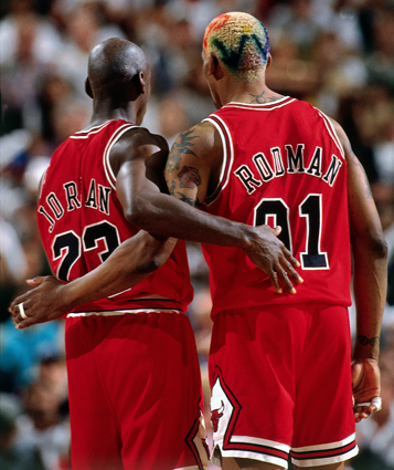 michael jordan and dennis rodman