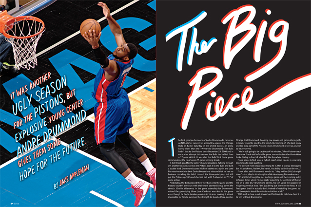 Andre Drummond in SLAM Magazine