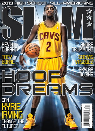 Kyrie Irving Covers SLAM Magazine