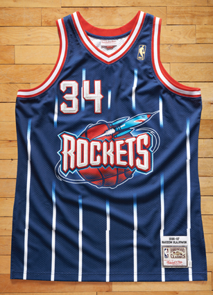 Hakeem Olajuwon Throwback Jersey