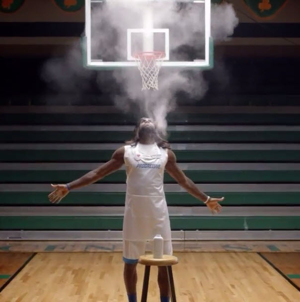 FloBron chalk toss video