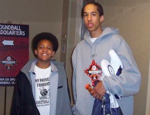 Jabari Parker and Shaun Livingston