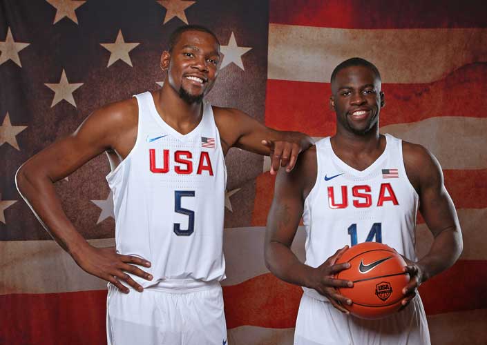 Kevin Durant, Draymond Green