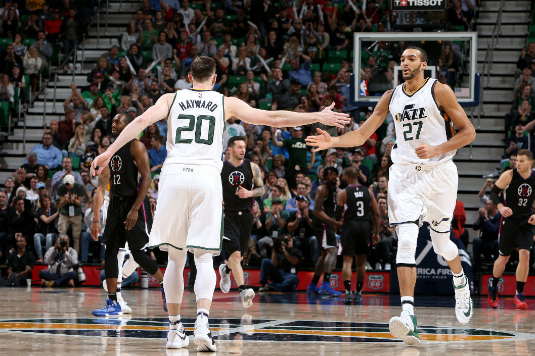 Utah Jazz, Gordon Hayward, Rudy Gobert