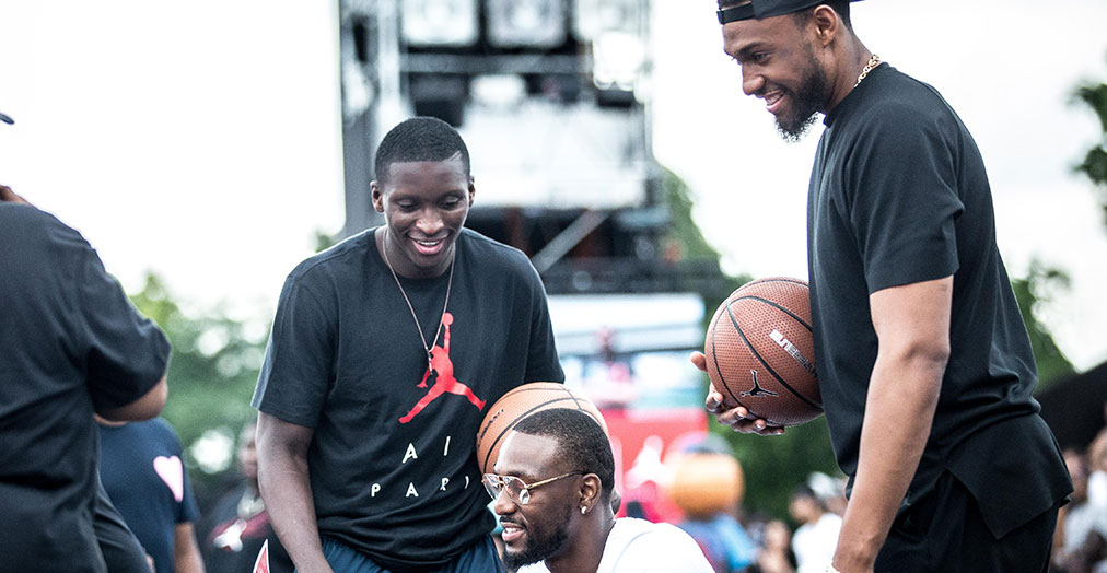 Jabari Parker, Kemba Walker, Victor Oladipo