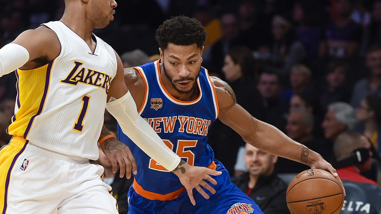 derrick rose lakers
