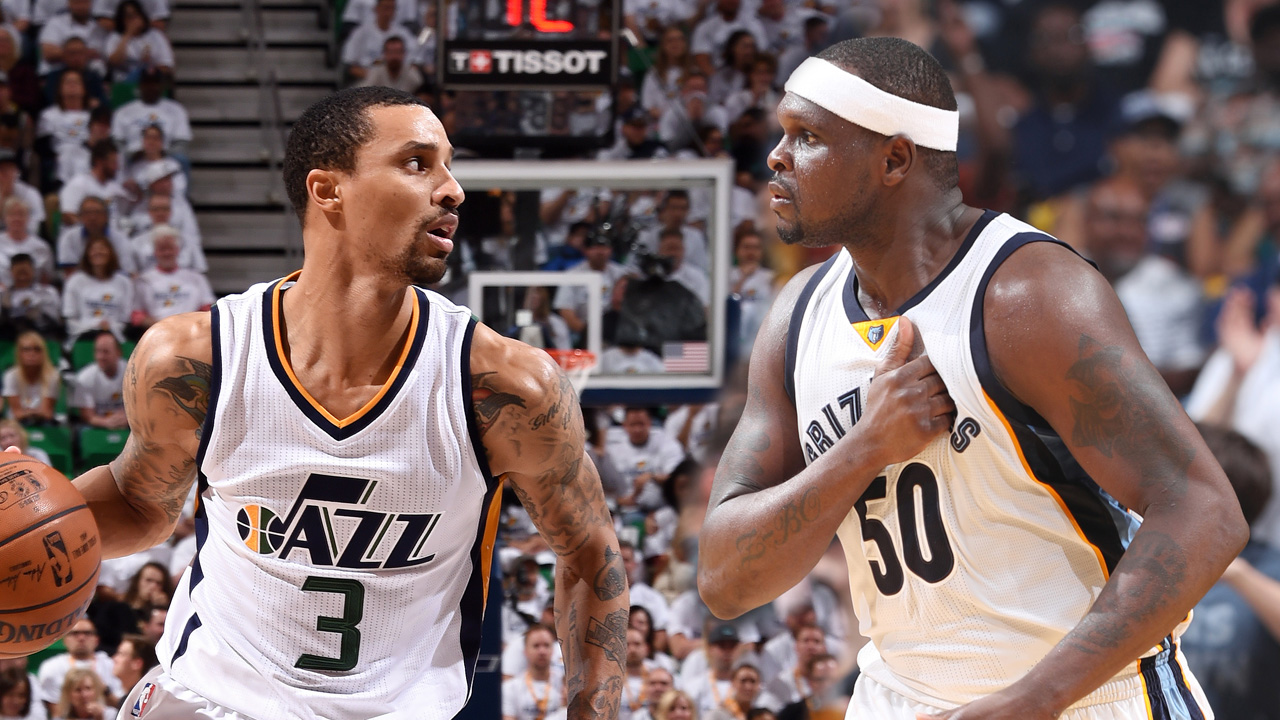 george hill zach randolph kings