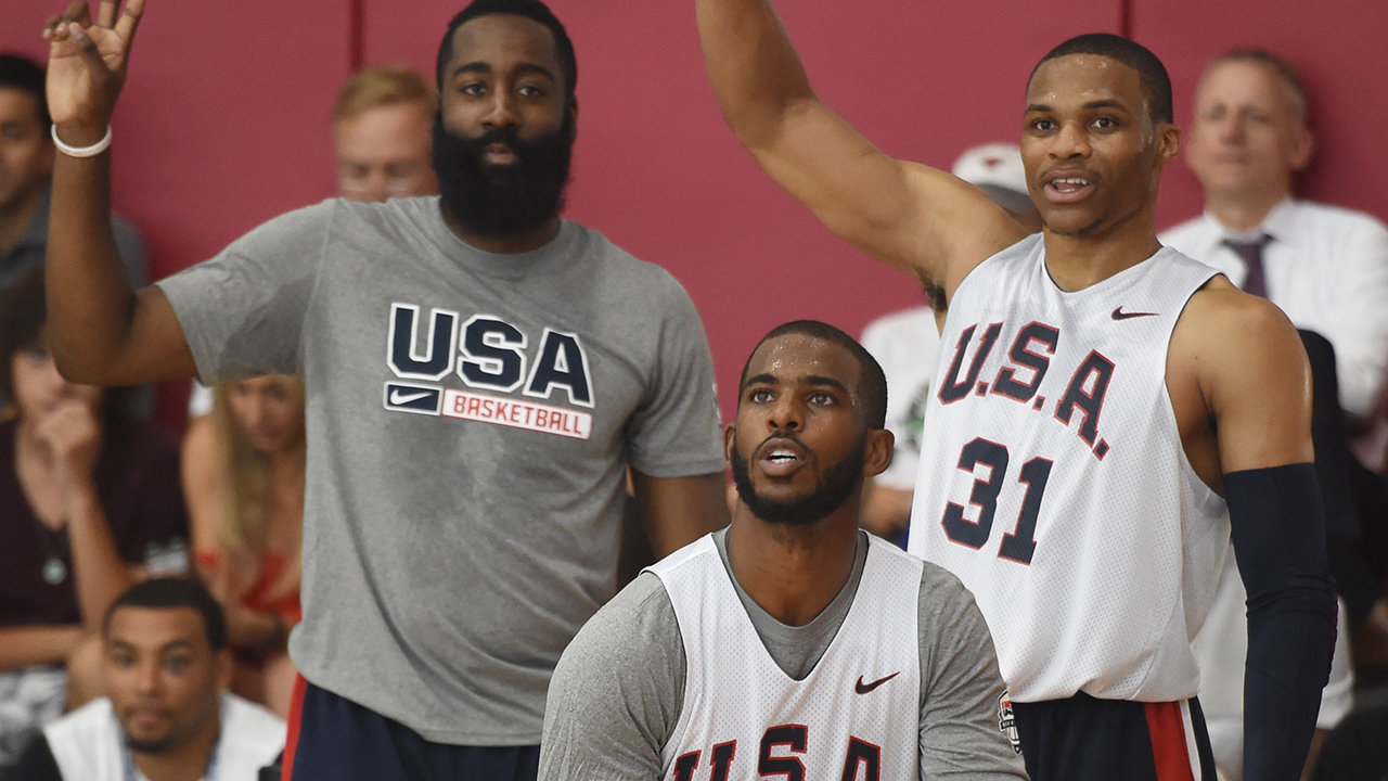 harden chris paul russell westbrook