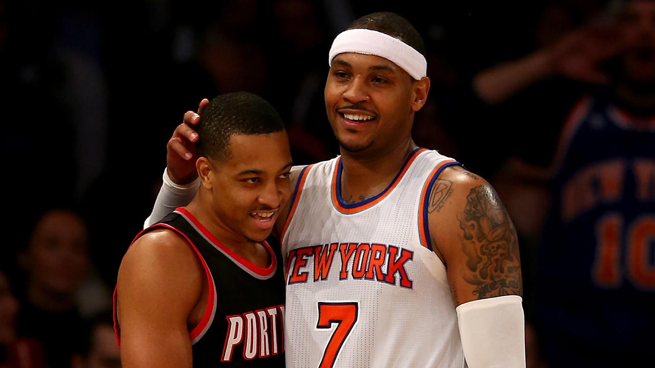 cj mccollum carmelo another blazers