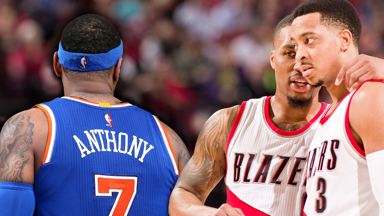 carmelo anthony damian lillard cj mccollum recruiting