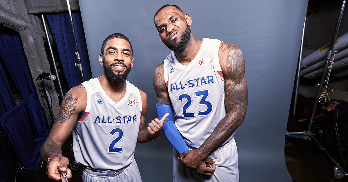 dahntay jones lebron kyrie conversation relationship