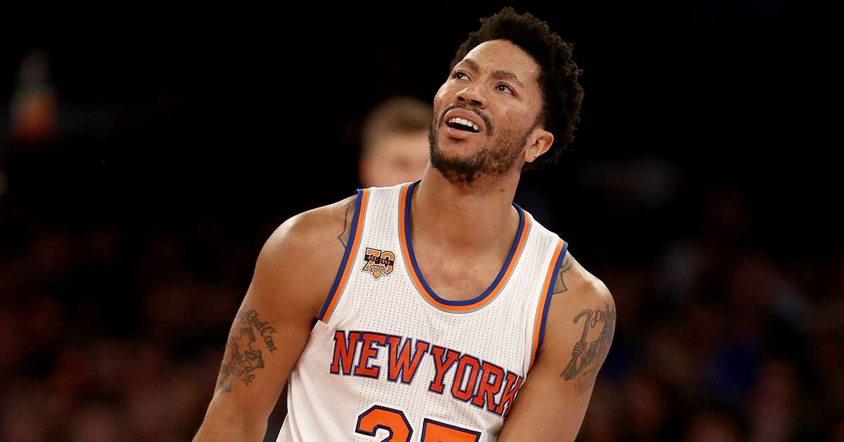 derrick rose knicks
