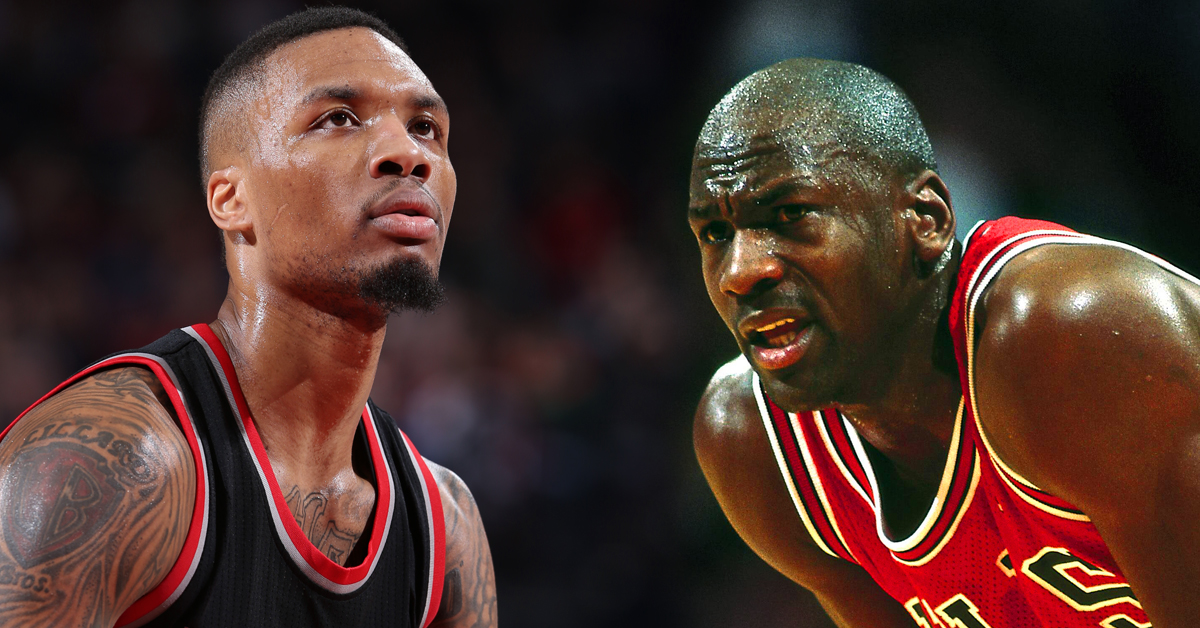 damian lillard michael jordan