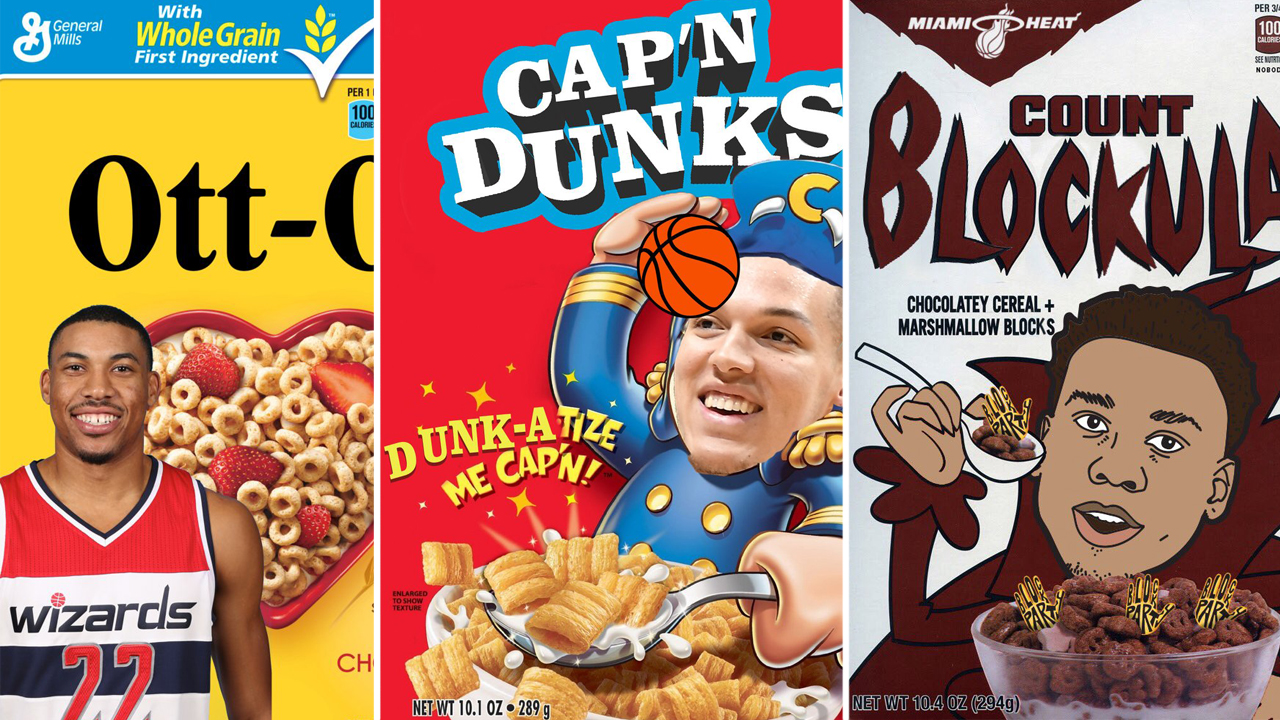 nba cereal boxes