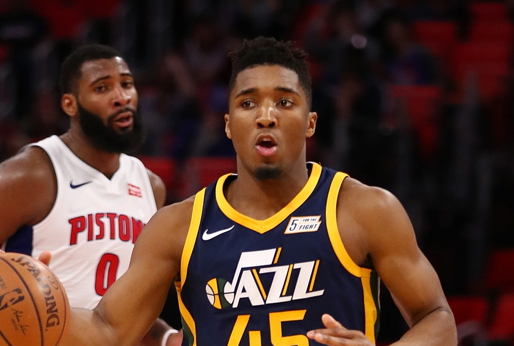 donovan mitchell aaron gordon dunk contest