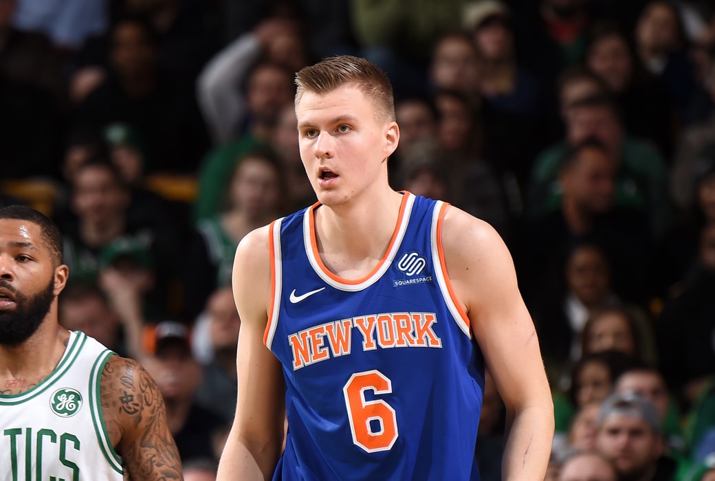steve kerr knicks porzingis