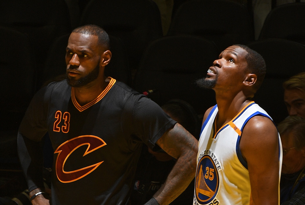 lebron james kevin durant donald trump