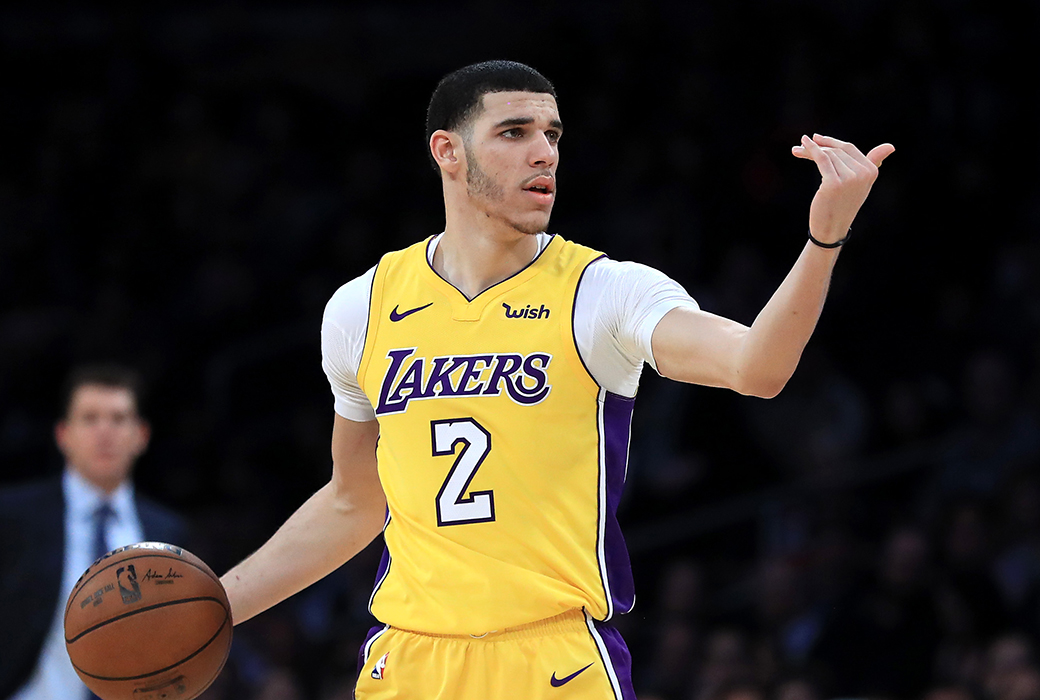 lonzo ball starting point guard