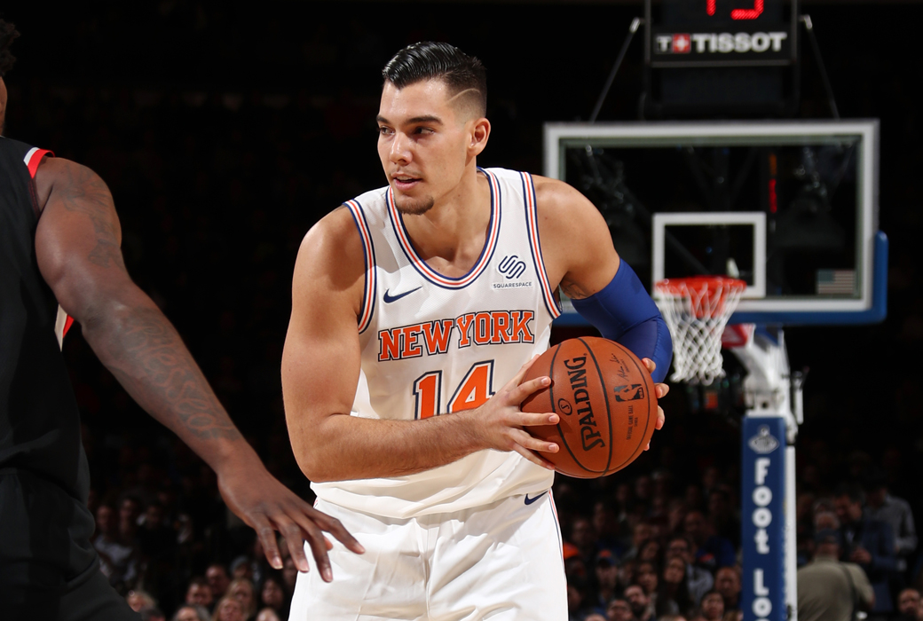 Willy Hernangomez trade knicks