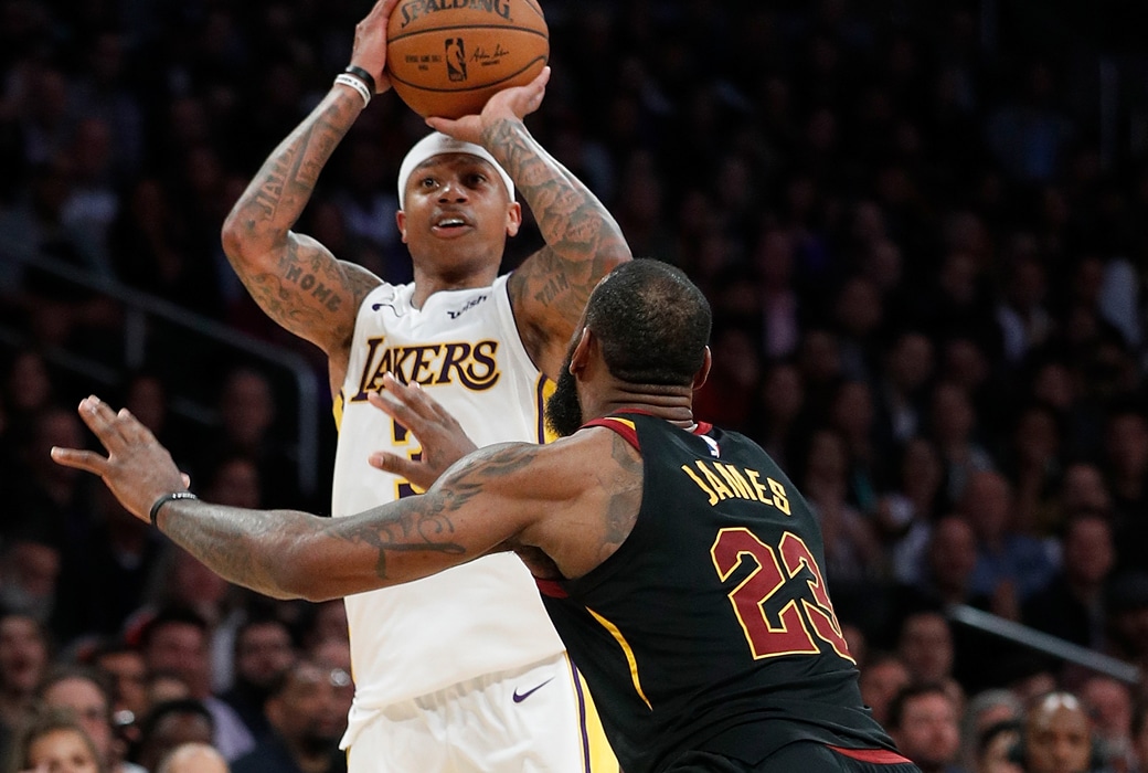 isaiah thomas kuzma cavaliers