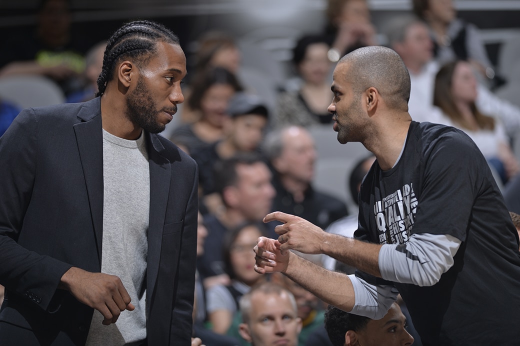 tony parker kawhi leonard