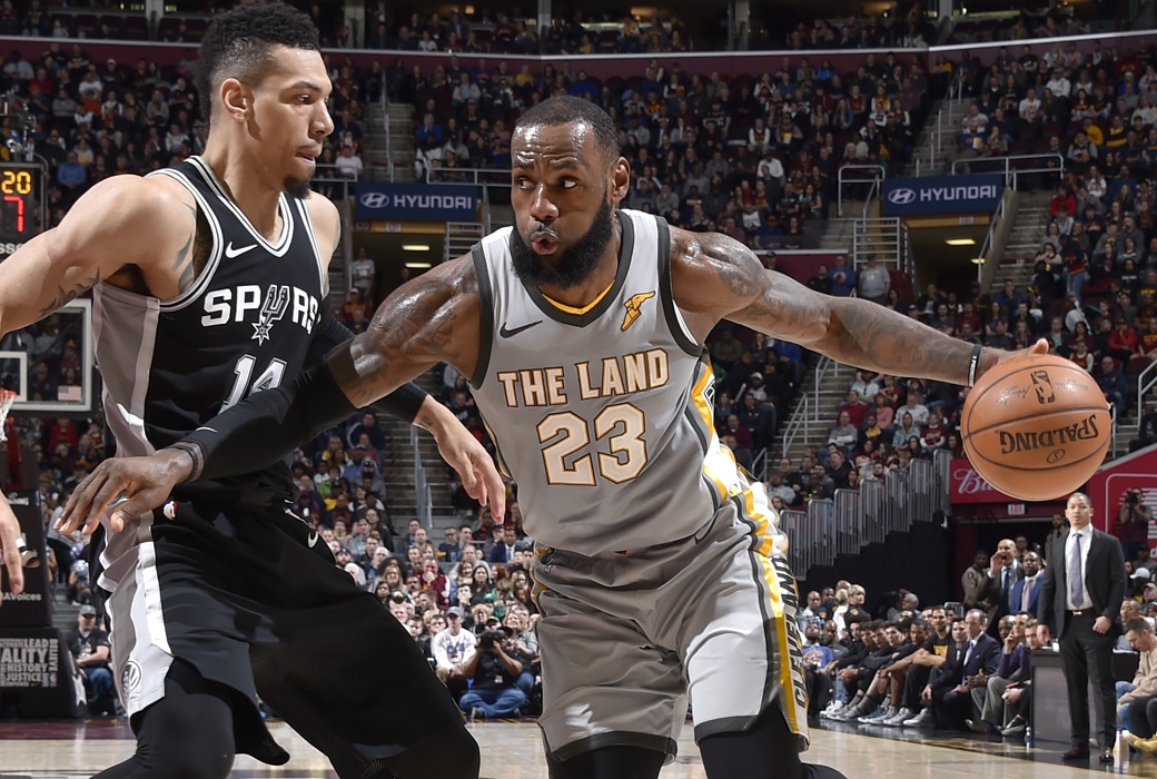 danny green lebron james spurs