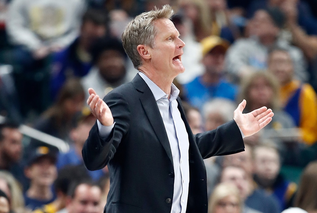 steve kerr warriors pathetic effort pacers