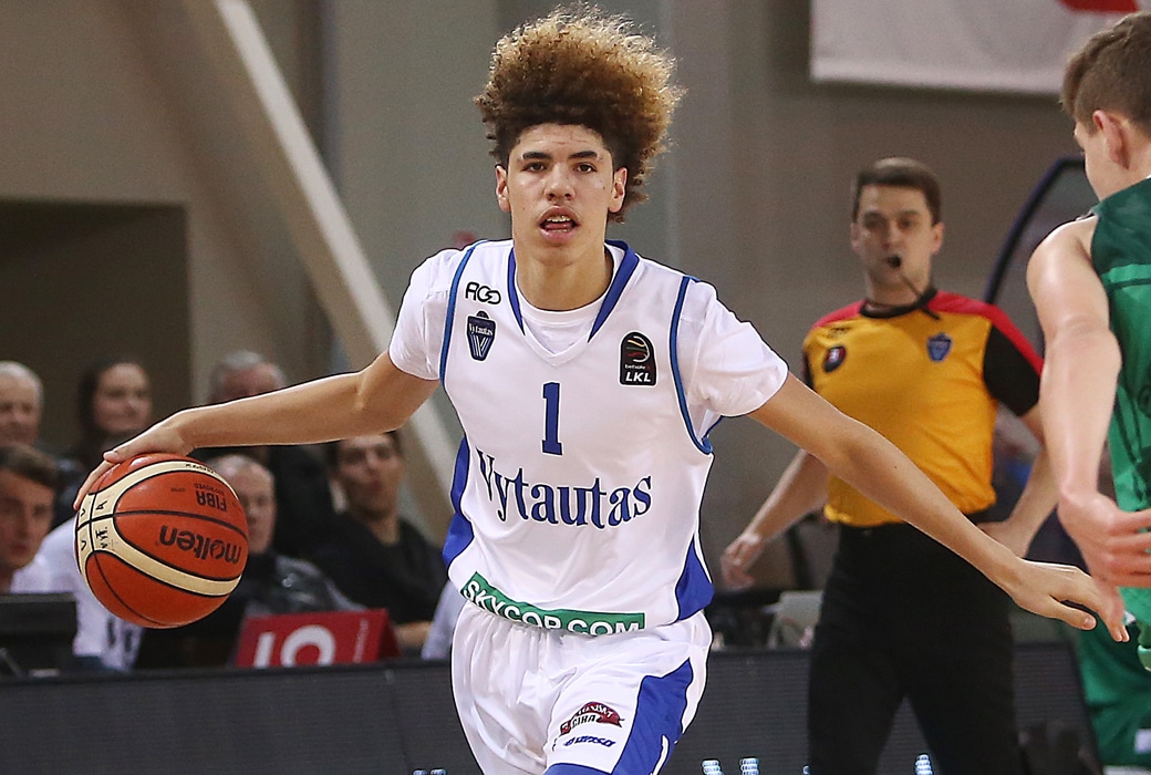 lamelo ball triple-double