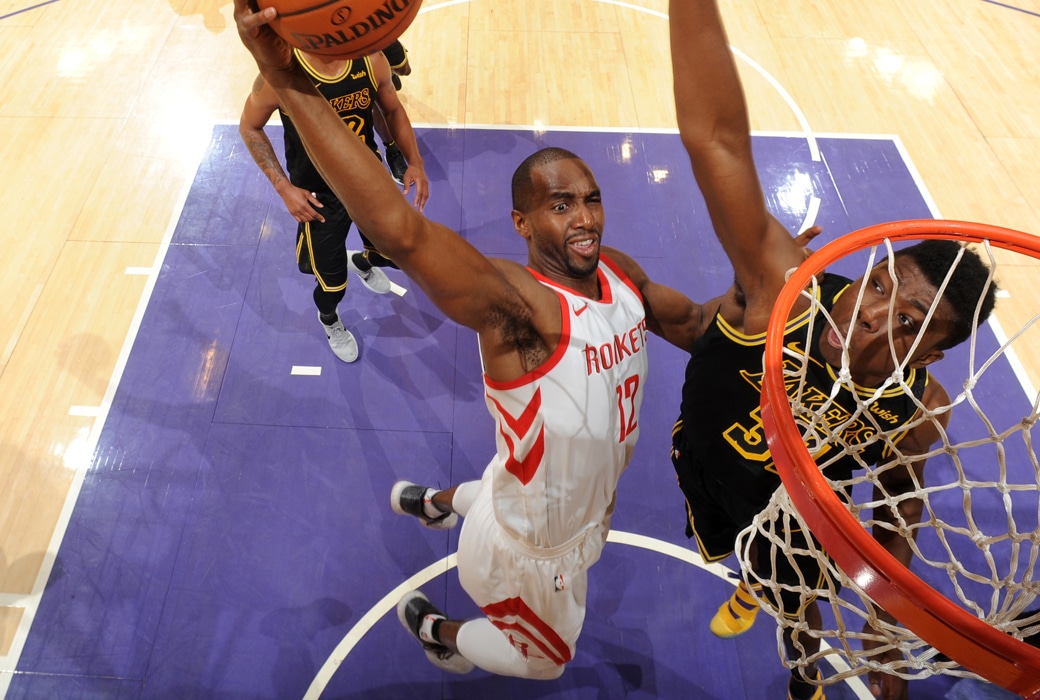 Luc Mbah a Moute first round shoulder