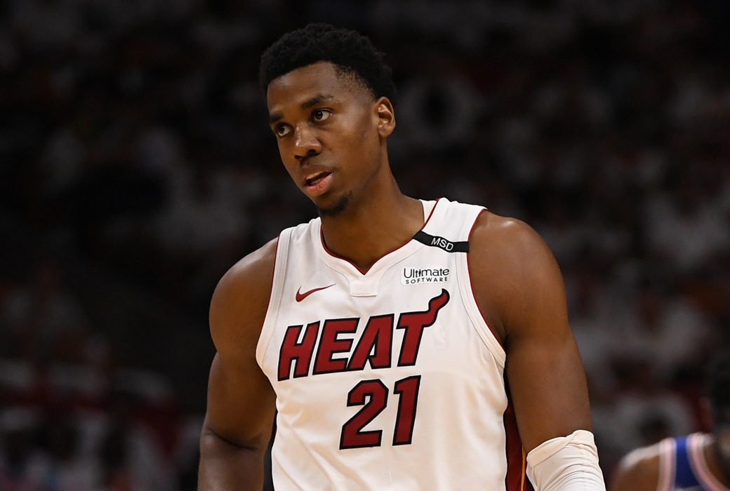 hassan whiteside pat riley playoffs