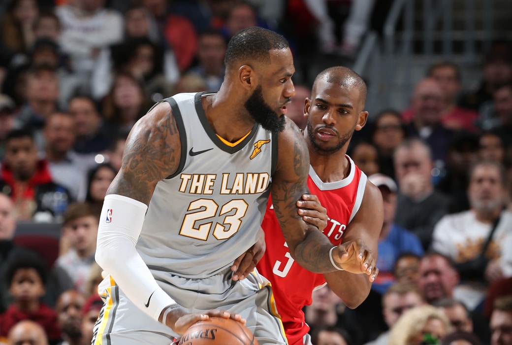 lebron james chris paul recruiting rockets