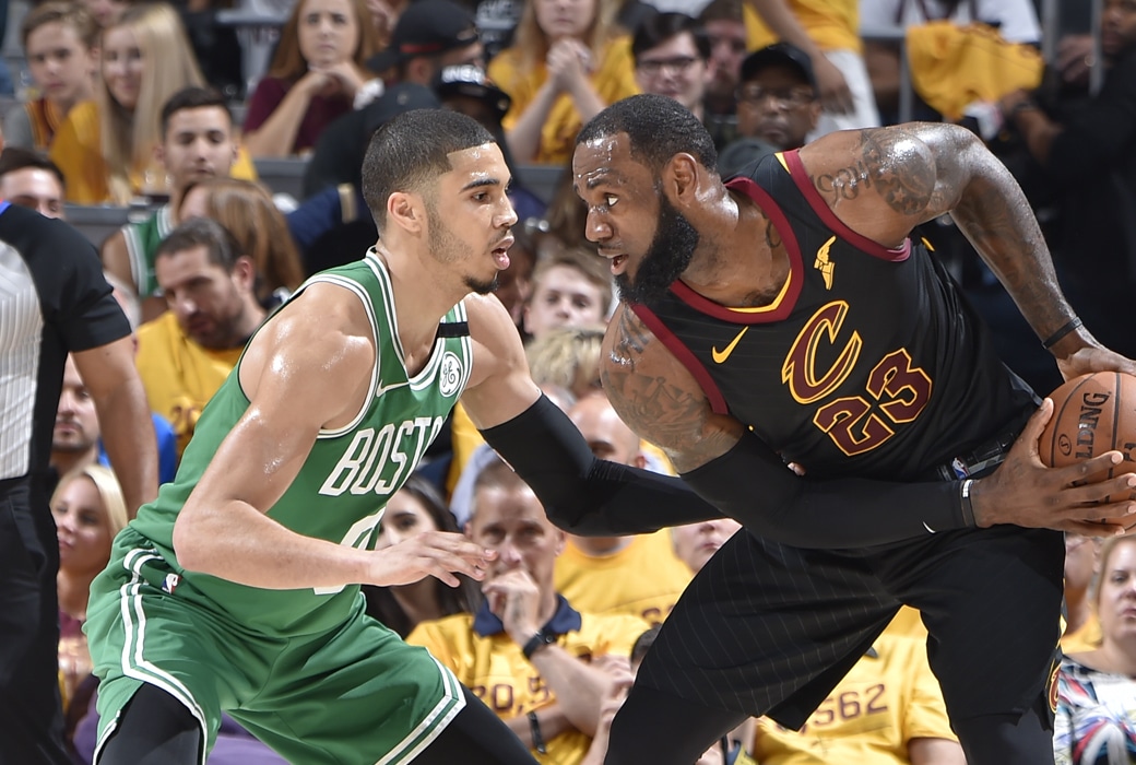 lebron james jayson tatum