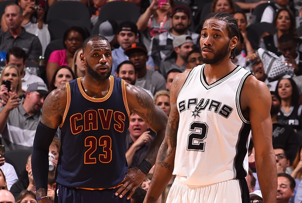 kawhi lebron lakers