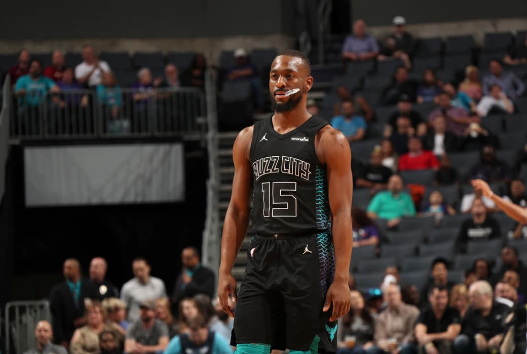 Kemba Walker of the Charlotte Hornets