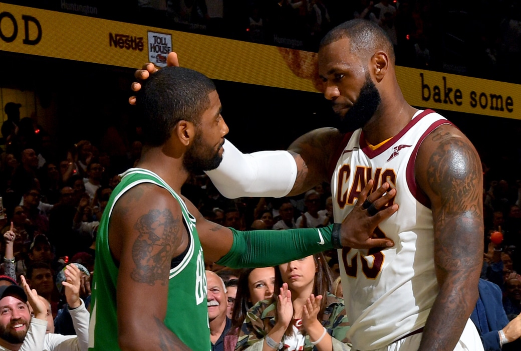 kyrie lebron 2017-18 mvp