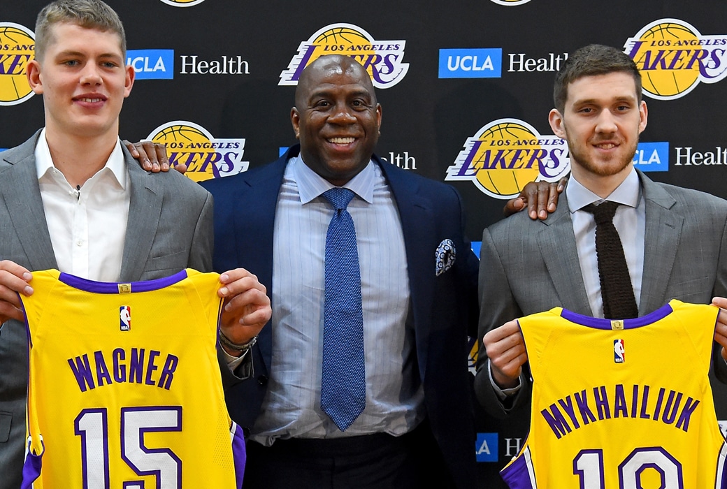 magic johnson resign lakers two summers