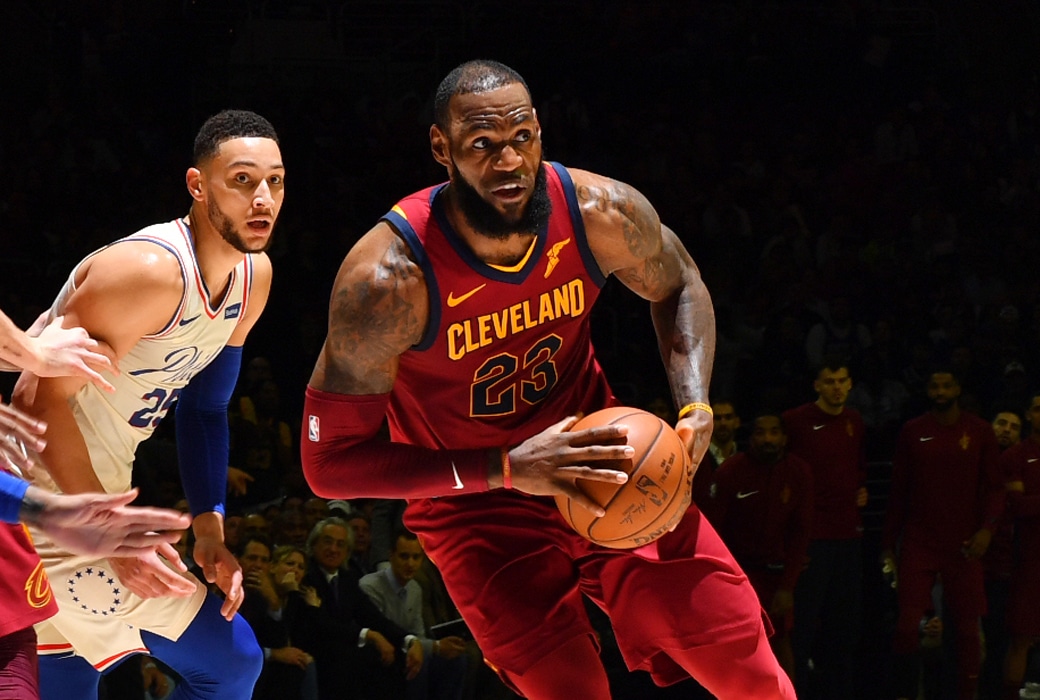 lebron james sixers