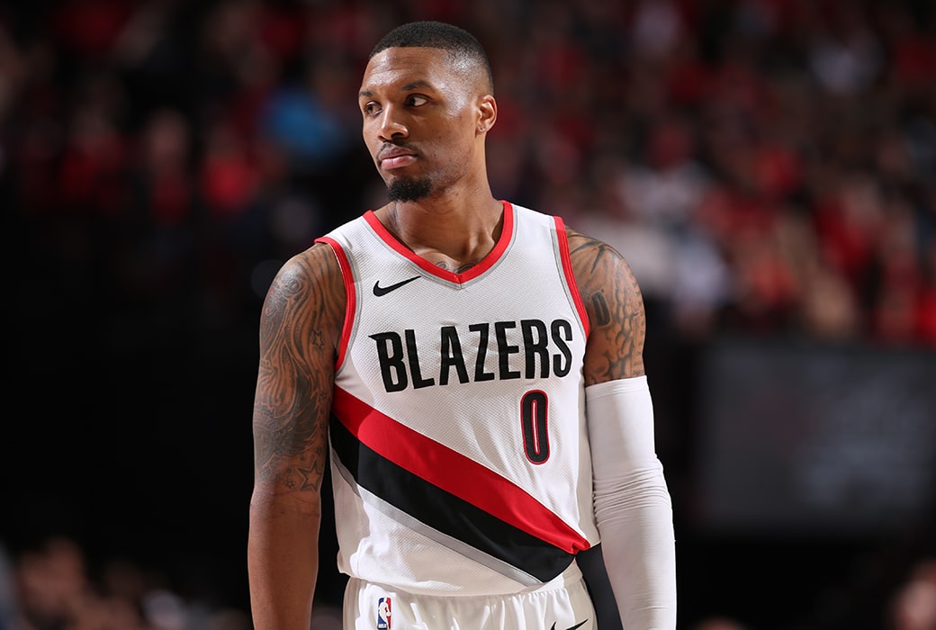 damian lillard lifetime blazer