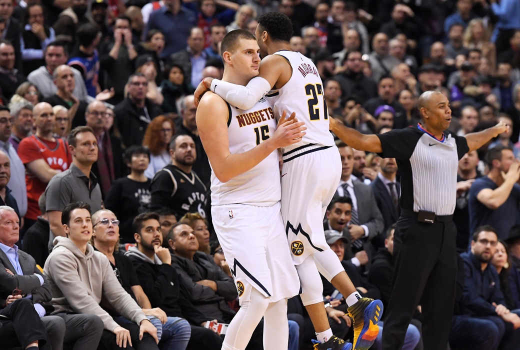 nuggets post up