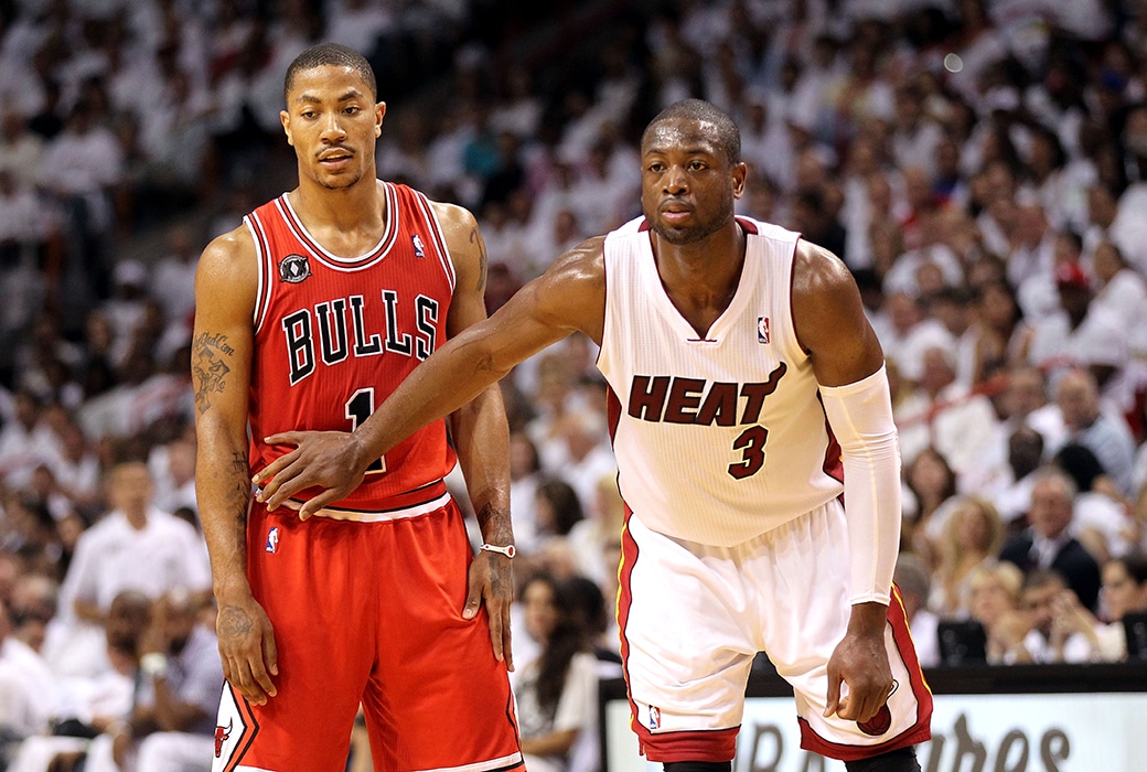 dwyane wade derrick rose