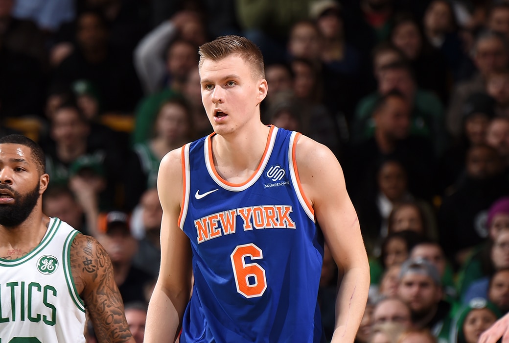 porzingis knicks meeting